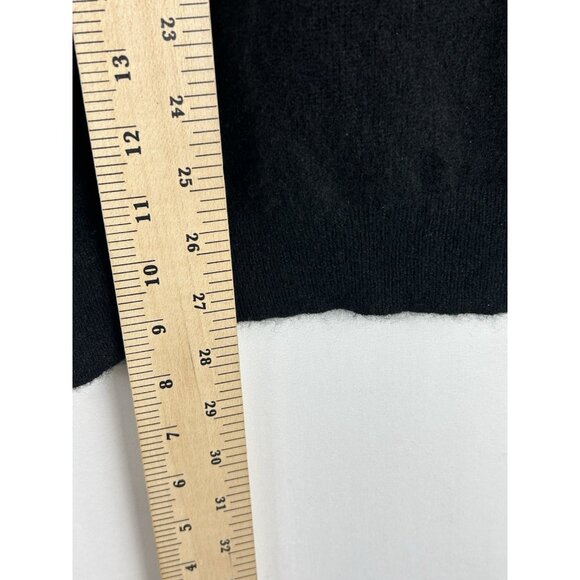 Charter Club Sweater Womens Large Pullover Black Luxury Preppy Cashmere Casual - Picture 6 of 9